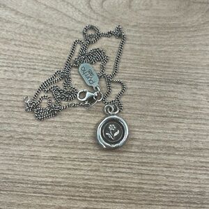 Pyrrha Rose Talisman sterling silver necklace